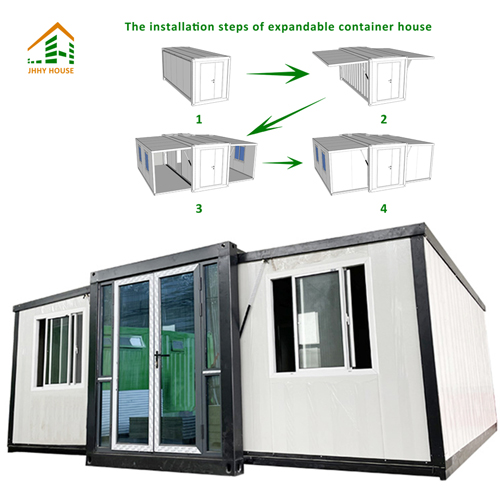 Easy to install Modular expandable container house prefab house