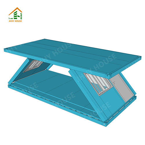 Factory-direct foldable containers for easy installation