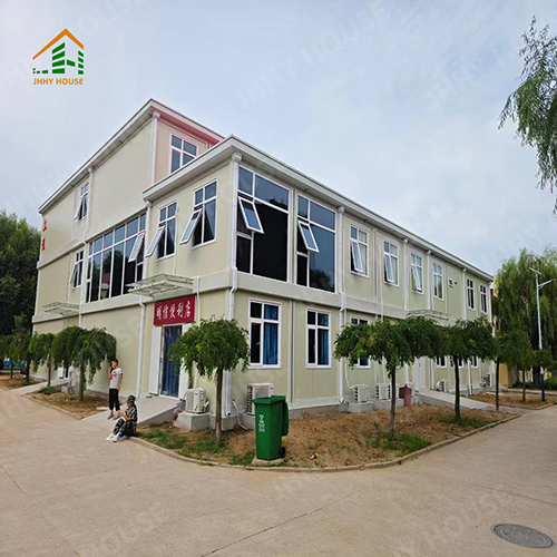 low cost prefab detachable container house 2 floors international shipping conta