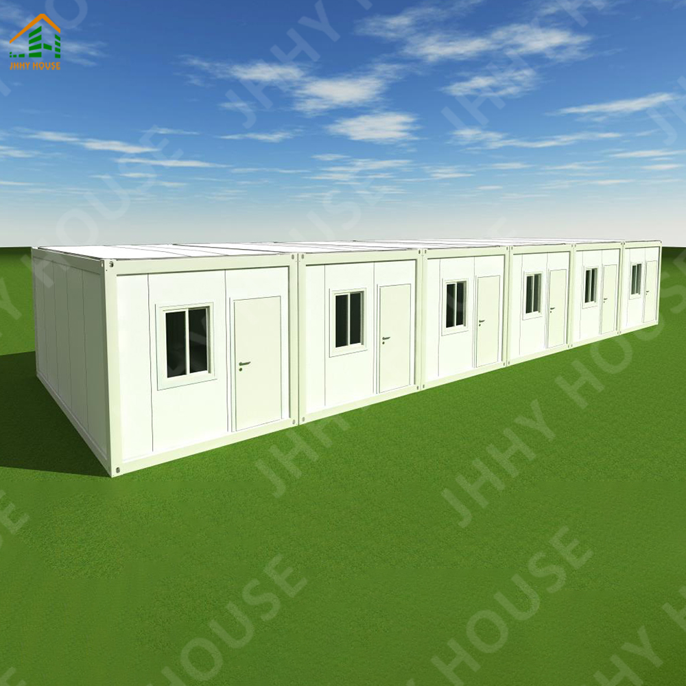 20FT Folding Container House Worker Room Prefabricated Foldable Dormitory Contai