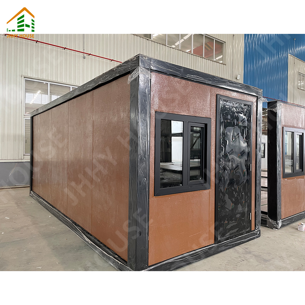 China Prefab Modular Ready Made Foldable Container House Modular Tiny Homes Folding Container House 